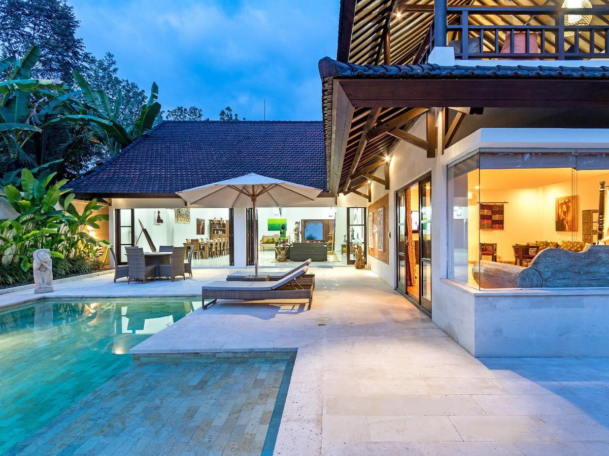 Villa Candi Kecil Tujuh Ubud  Bagian luar foto