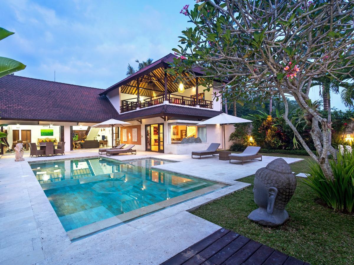 Villa Candi Kecil Tujuh Ubud  Bagian luar foto