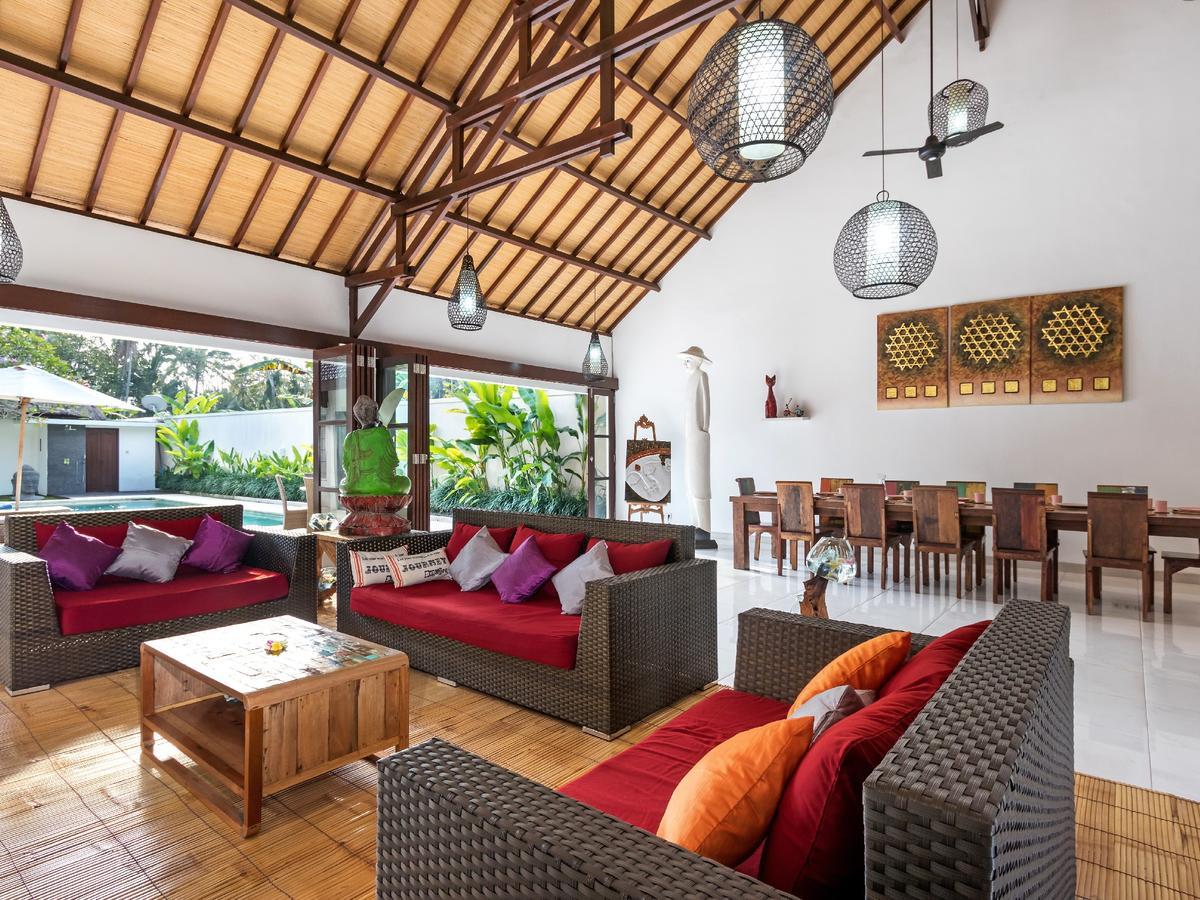 Villa Candi Kecil Tujuh Ubud  Bagian luar foto